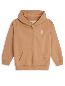 4PRESIDENT Худи на молнии 'Porter' в коричневом цвете