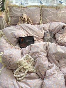 MIDO HOUSE Комплект постельного белья 1,2 м, 4 предмета: для одеяла 150*200 см, цветочный