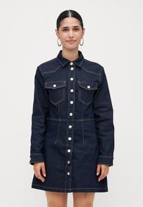 Платье ONLY Petite ONLMADDY DRESS, Dark Blue Denim/Dark-Blue Denim