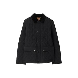 Burberry Куртка с вышитым логотипом, Black