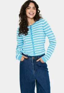 Кардиган в полоску милаш Saint Tropez, Ethereal Blue Ice Stripe