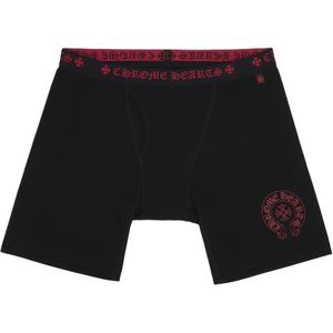 Chrome Hearts Длинные боксеры Black/Red