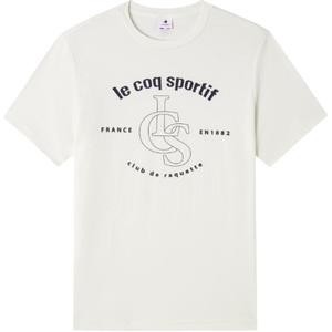 Футболка SS24 French Rooster мужская Le Coq Sportif, цвет слоновая кость белый