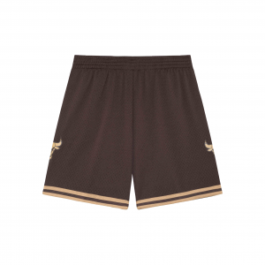 Mitchell Ness Баскетбольные шорты Mitchell & Ness, унисекс, коричневые