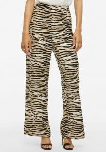 Брюки VILA MIT WEITEM LEOA HIGH WAIST, Doeskin/Beige