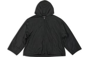 Куртка Balenciaga Logo Printed Oversized, черный