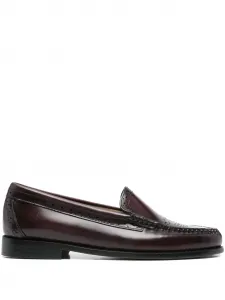 Кожаные мокасины G.H. Bass & Co., красный