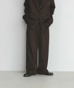 Брюки из атласного тюля Kbf, цвет Brown