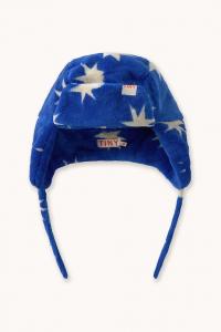 Детская шапка-ушанка STARS Tinycottons, темно-синий