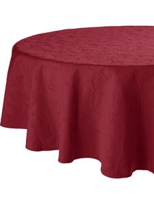 Erwin Müller Жаккардовая скатерть «Дюссельдорф» бордового цвета
