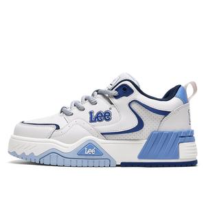 Lee Повседневные удобные модные деловые кэжуал универсальные увеличивающие рост скейтбордские туфли мужские синие, цвет Blue