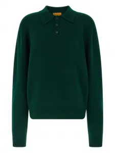 Свитер Allday с ребристыми рукавами Guest In Residence, зеленый