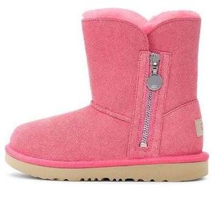 Зимние ботинки UGG Bailey Zip Short Pink, розовый