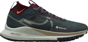 Кроссовки Wmns React Pegasus Trail 4 GORE-TEX 'Deep Jungle Night Maroon', зеленый