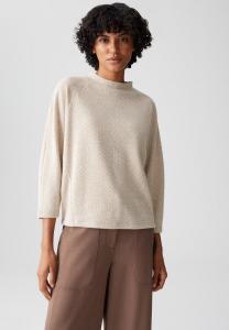 Топ OPUS BATWING FIT 3/4 SLEEVE, Macadamia/Beige