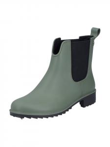 Rieker Зеленые резиновые ботильоны