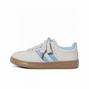 GDXF Немецкие армейские кроссовки противоскользящие износостойкие легкие низкие скейтерские женские серо-голубые, цвет Gray Blue