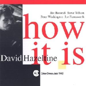 CD диск Hazeltine, David: How It Is