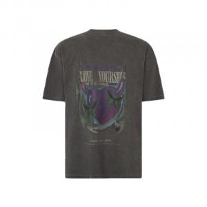 Футболка VOS Loose Fit Casual с короткими рукавами, унисекс Vision Of Super, серый