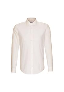 Деловая рубашка слим Seidensticker, цвет Ecru (0021)