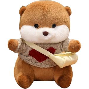 Плюшевая кукла Otter Dolls высотой 25 см LEWAHON