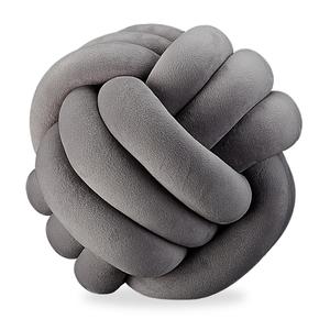 Декоративная подушка Relaxdays антрацит, 25/25 см