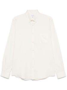 Sunspel рубашка на пуговицах, серый