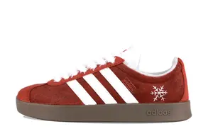 Adidas Neo Кроссовки для скейтбординга Vl Court Classic нескользящие с амортизацией износостойкие низкие унисекс red white