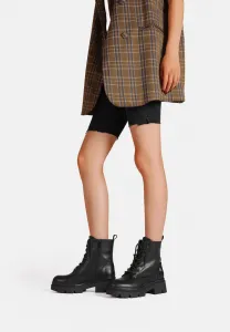 Ботильоны на шнуровке Queen Helena, Nero