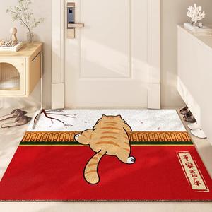 Dajiang Ковер 60х90 см для прихожей, устойчивый к грязи и износу, с рисунком, легко чистить