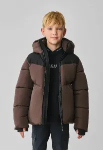 Зимняя куртка стандартного кроя с утеплителем, защищающая от дождя. Baker By Ted Baker, Brown Black