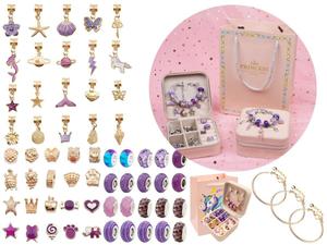 Набор для изготовления украшений, браслетов, брелоков, кулонов, бусин ОТТЕНКИ ФИОЛЕТОВОГО Inna marka