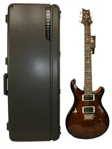 Электрогитара PRS 40th Anniversary Custom 24 Limited Edition - Tiger Eye Micro Wraparound Burst с натуральной задней частью - В комплекте с футляром HSC