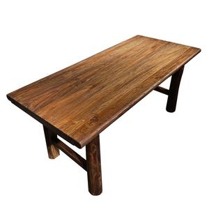 Стол 120x70x75 см из старого вяза, винтажный барный стол, компьютерный стол, обеденный стол для гостиниц и хоумстеев, сборка требуется