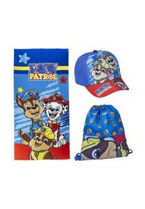 Набор пляжный Paw Patrol Spin Master с полотенцем, 25x10x10см, синий