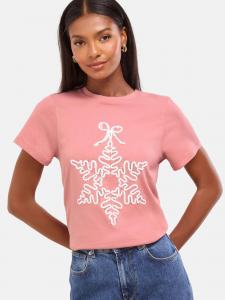 Lipsy Футболка в цвете salmon