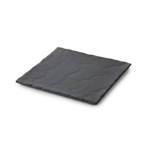 Тарелка Revol Porcelaine France сланцевого цвета, 15/0,7/15 см