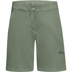 Шорты походные альпийские короткие Jack Wolfskin, цвет eucalyptus