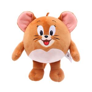 Мягкая игрушка антистресс Jerry And Tom And Jerry в виде круглого мяча с подвеской, высота 11см/20см HUGKIS