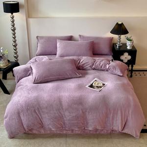 LUOLAI HOME Комплект постельного белья 4 предмета, простыня 200x230 см