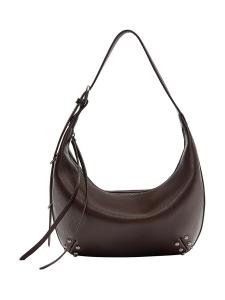 Сумка через плечо Pull&Bear, темно-коричневый