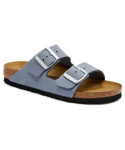 Тапочки из кожи Аризона Narrow fit Birkenstock, синий