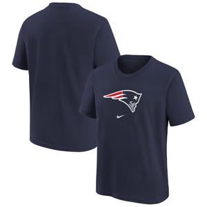 Темно-синяя футболка Nike New England Patriots Team для дошкольников с надписью Nike