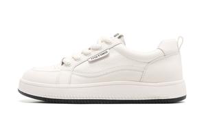 RED DRAGONFLY Низкие женские кроссовки белого цвета