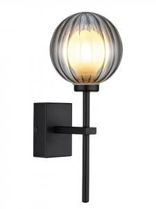 Globo lighting Настенный светодиодный светильник "Андер" черного цвета - (Ш)10 x (В)26 см