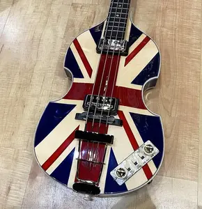 Hofner Custom Shop Fab Gear Union Jack 500/1 Лимитированная серия бас-гитара Beatles 2023