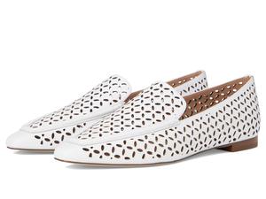 Балетки Cole Haan Chantal Loafers, White Perforated Leather