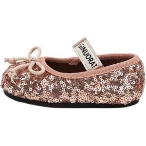 Нескользящие низкие туфли для малышей QINUOSHU, Champagne