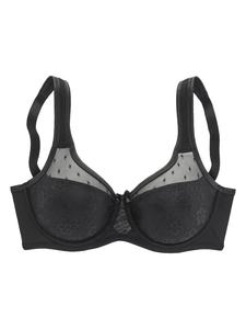 бюстгальтер-минимайзер черного цвета nuance