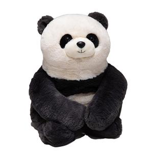 Коллекция Back To Back панда, бурый медведь, плюшевые куклы панда высота 50см WELTSTON